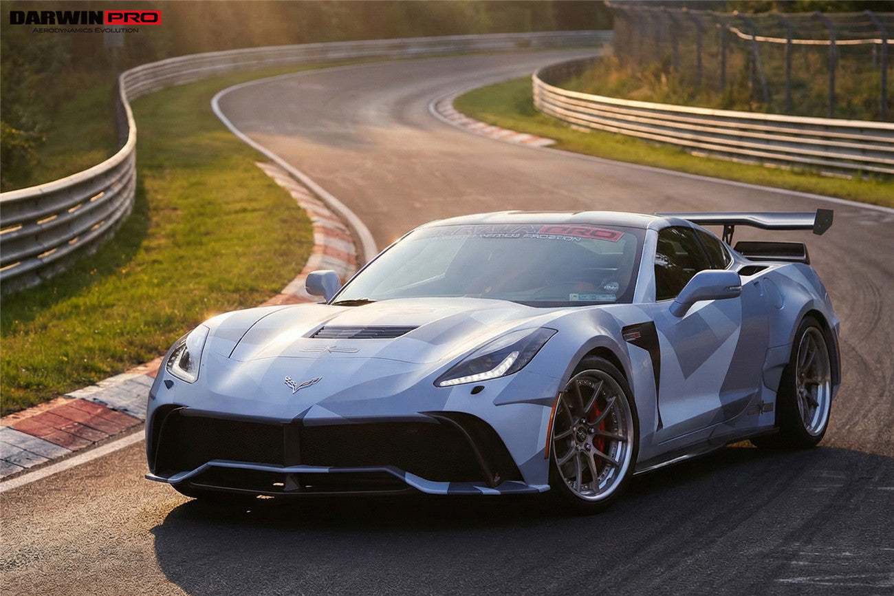 2013-2017 Corvette C7 Z51 BKSS Style Full Wide Body Kit - DarwinPRO Aerodynamics