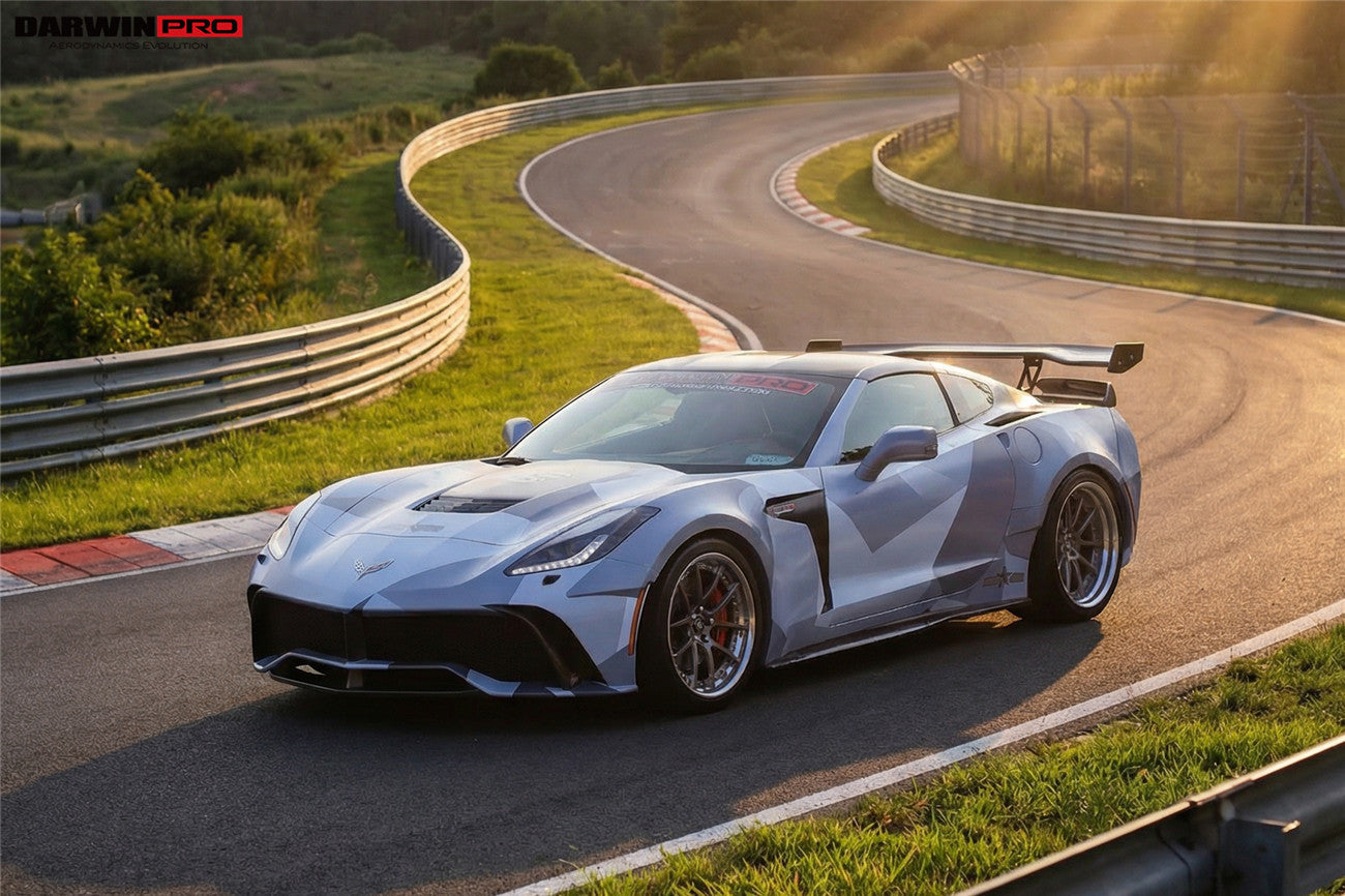 2013-2017 Corvette C7 BKSS Style Front Bumper | Fits Z51, Grand Sport, Z06 - DarwinPRO Aerodynamics
