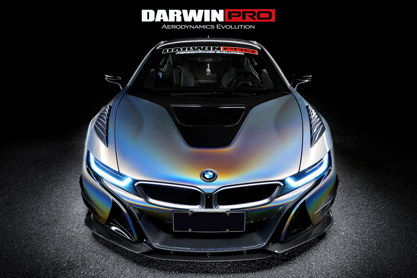 DarwinPRO 2014-2018 BMW i8 BZK Carbon Fiber Full Body Kit - DarwinPRO Aerodynamics