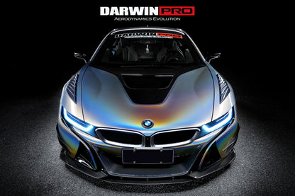 2014-2018 BMW i8 BZK Carbon Fiber Front Canards - DarwinPRO Aerodynamics