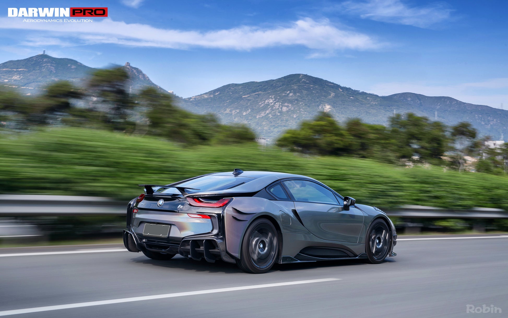 DarwinPRO 2014-2018 BMW i8 BZK Carbon Fiber Full Body Kit - DarwinPRO Aerodynamics