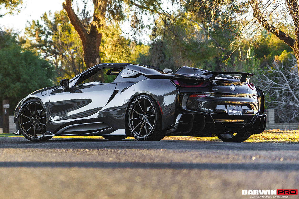 2014-2018 BMW i8 BZK Carbon Fiber Rear Diffuser - DarwinPRO Aerodynamics