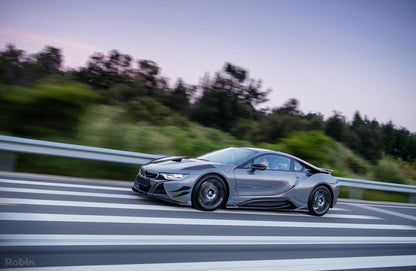 2014-2018 BMW i8 BZK Carbon Fiber Front Fender Vents - DarwinPRO Aerodynamics