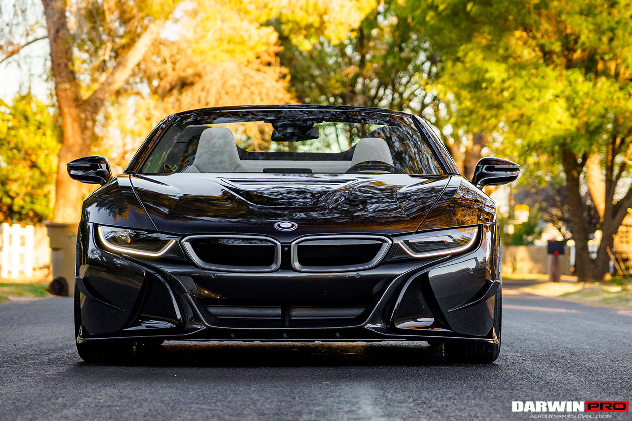 DarwinPRO 2014-2018 BMW i8 BZK Carbon Fiber Full Body Kit - DarwinPRO Aerodynamics