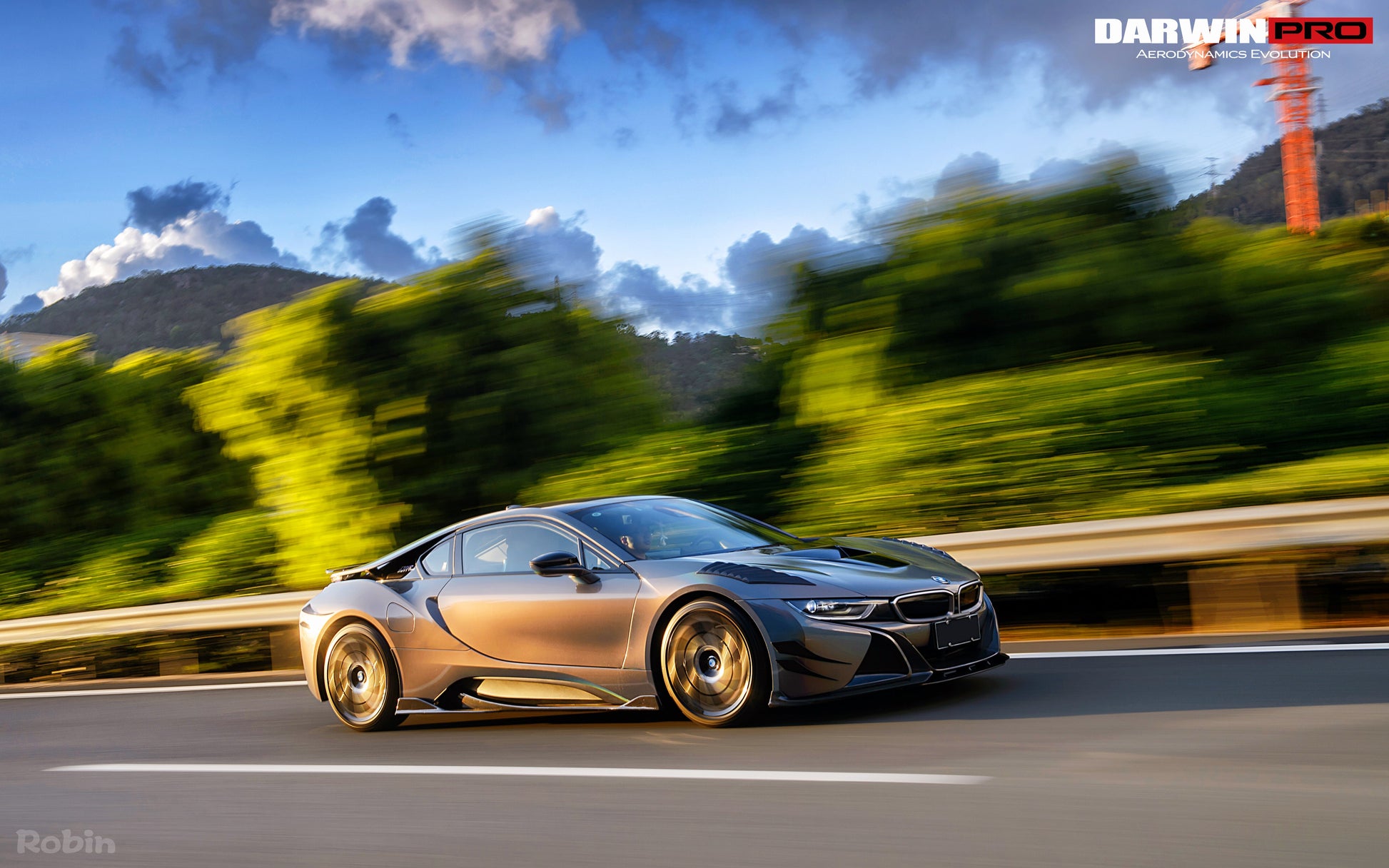 DarwinPRO 2014-2018 BMW i8 BZK Carbon Fiber Full Body Kit - DarwinPRO Aerodynamics