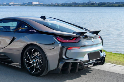 2014-2020 BMW i8 BZK Carbon Fiber Rear Canards - DarwinPRO Aerodynamics