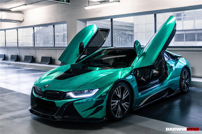 2014-2020 BMW i8 BZK Carbon Fiber Front Canards - DarwinPRO Aerodynamics
