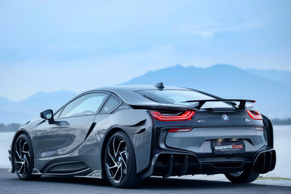 2014-2020 BMW i8 BZK Carbon Fiber Full Body Kit - DarwinPRO Aerodynamics