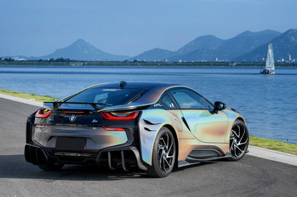 2014-2020 BMW i8 BZK Carbon Fiber Rear Canards - DarwinPRO Aerodynamics