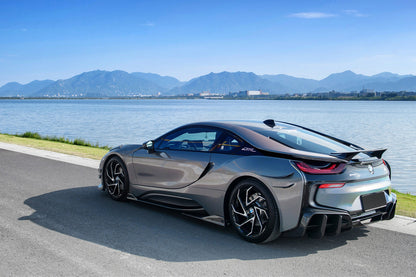 2014-2020 BMW i8 BZK Carbon Fiber Trunk Spoiler - DarwinPRO Aerodynamics