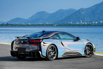 2014-2020 BMW i8 BZK Carbon Fiber Rear Canards - DarwinPRO Aerodynamics