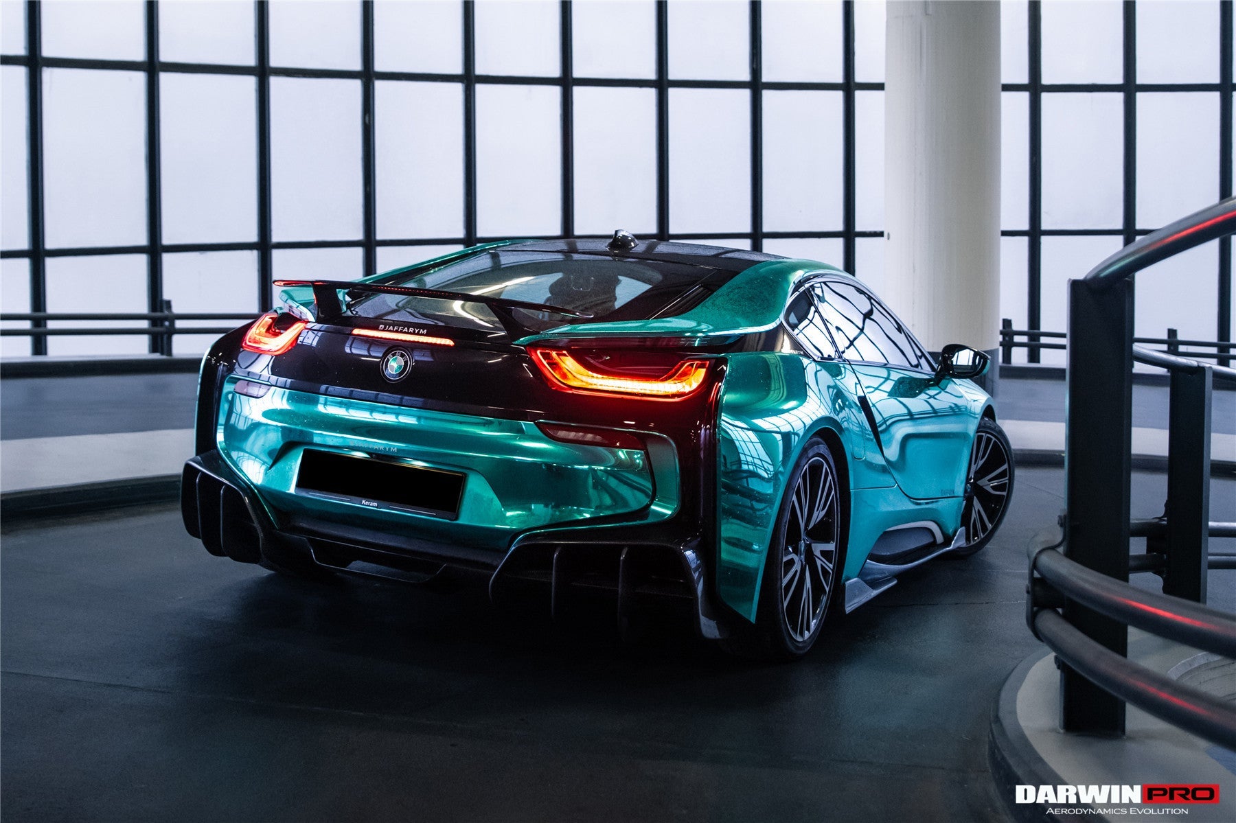 2014-2020 BMW i8 BZK Carbon Fiber Full Body Kit - DarwinPRO Aerodynamics