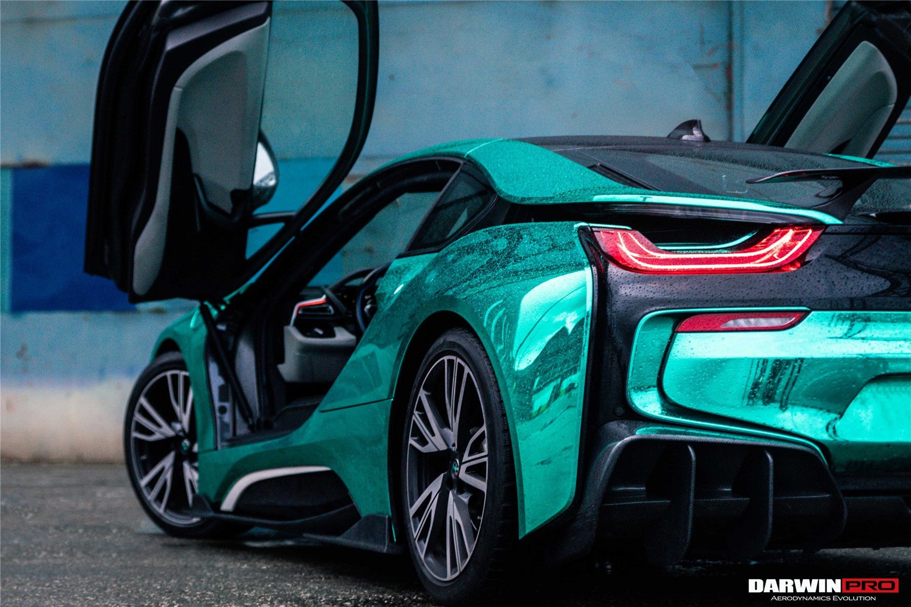 2014-2020 BMW i8 BZK Carbon Fiber Full Body Kit - DarwinPRO Aerodynamics
