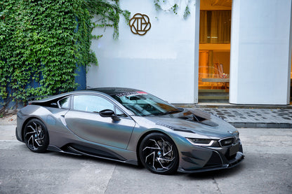 2014-2020 BMW i8 BZK Carbon Fiber Front Fender Vents - DarwinPRO Aerodynamics