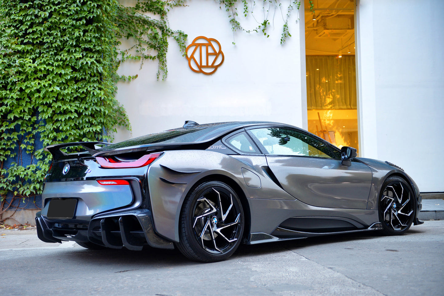 2014-2020 BMW i8 BZK Carbon Fiber Side Skirts - DarwinPRO Aerodynamics
