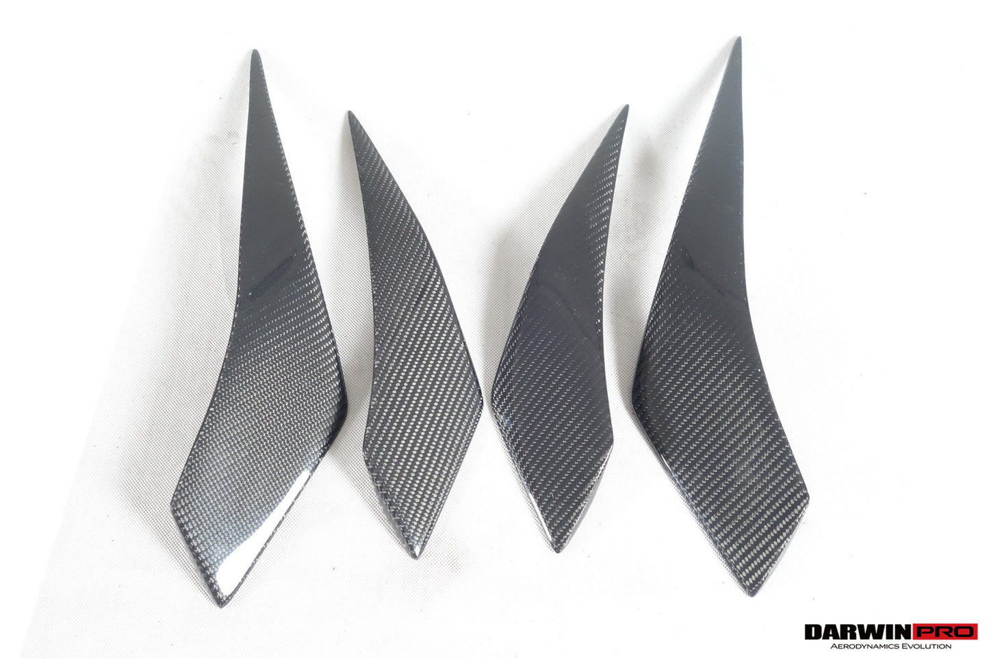 2014-2020 BMW i8 BZK Carbon Fiber Front Canards - DarwinPRO Aerodynamics