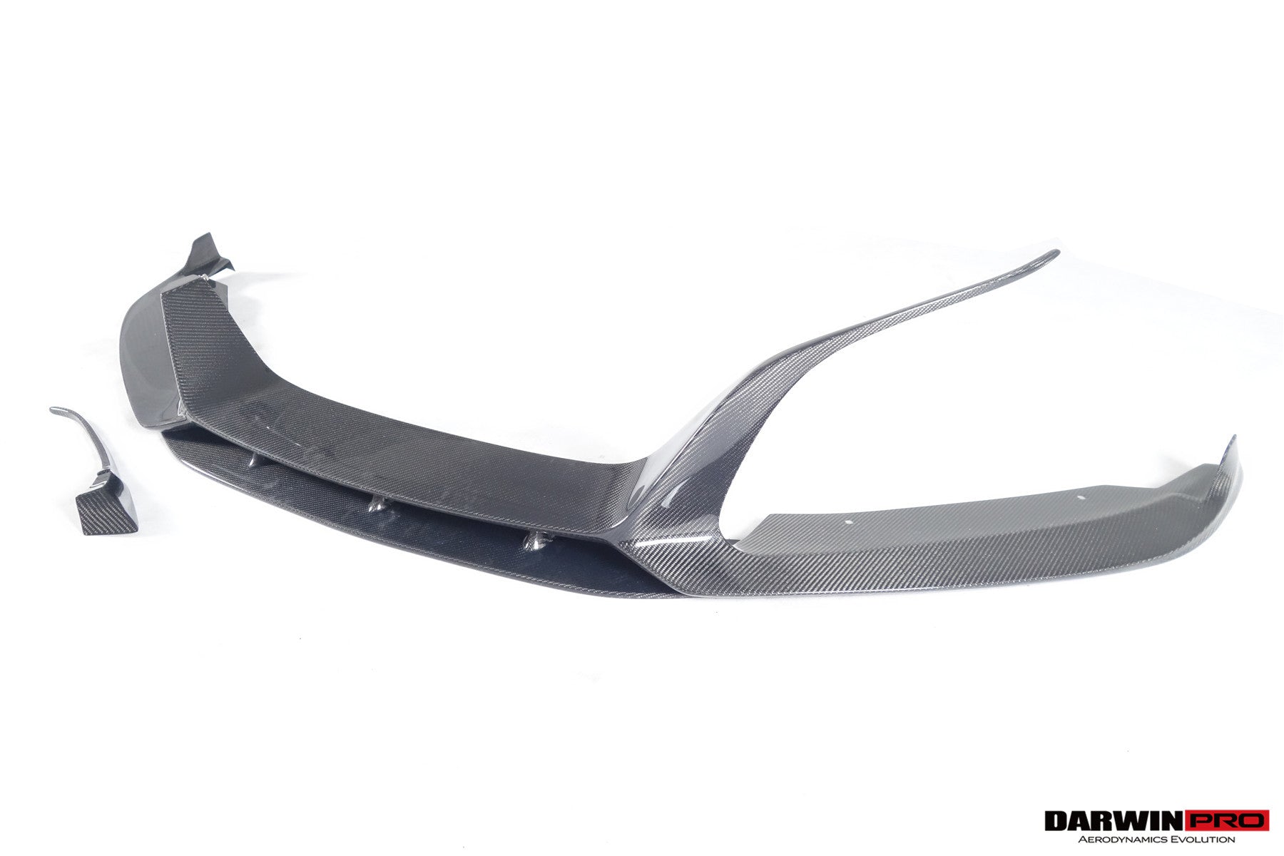 2014-2020 BMW i8 BZK Carbon Fiber Front Lip Splitter - DarwinPRO Aerodynamics