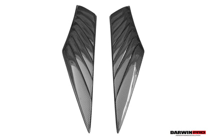 2014-2020 BMW i8 BZK Carbon Fiber Front Fender Vents - DarwinPRO Aerodynamics