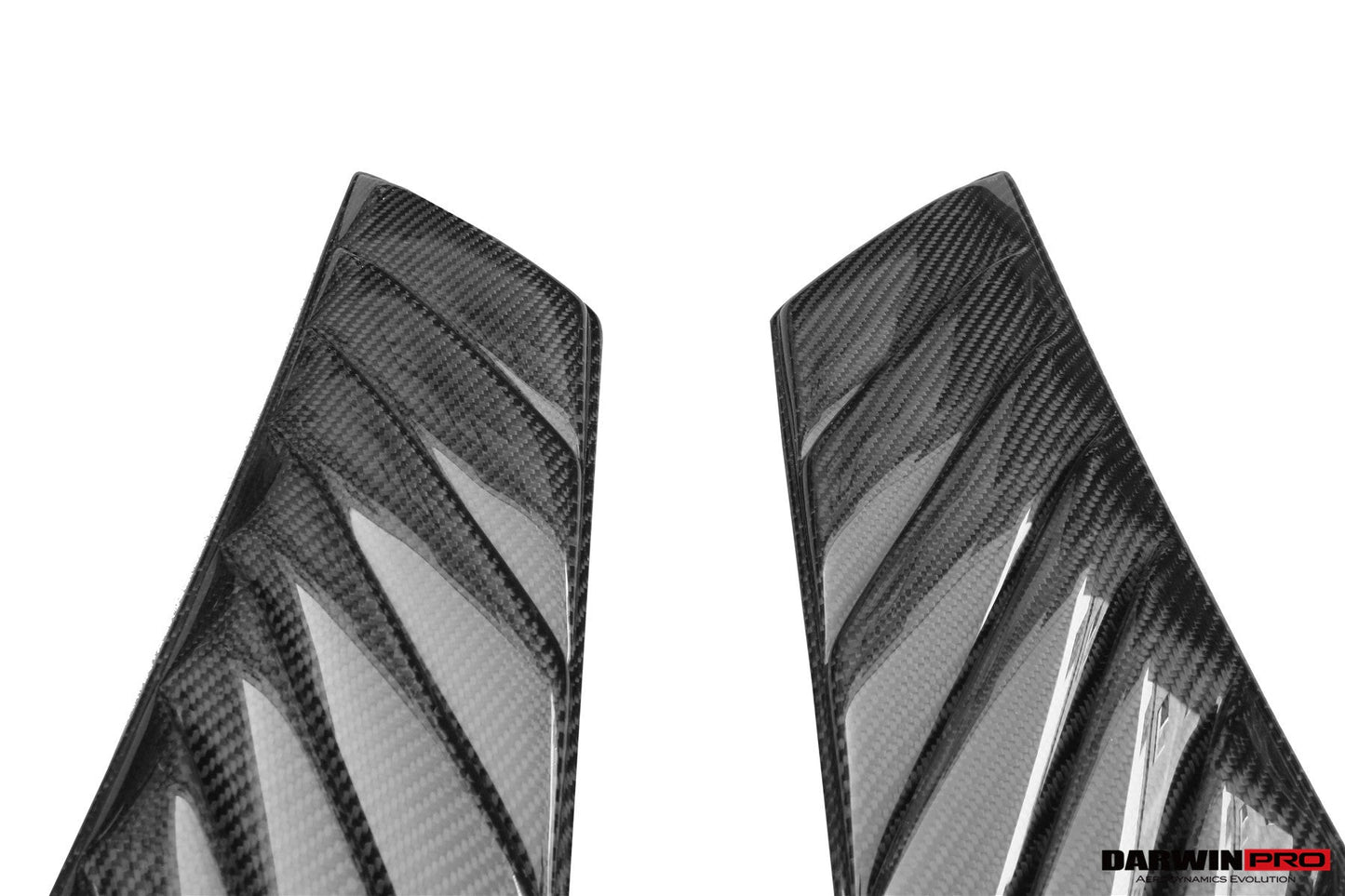 2014-2020 BMW i8 BZK Carbon Fiber Front Fender Vents - DarwinPRO Aerodynamics