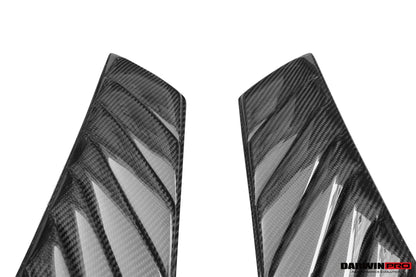 2014-2020 BMW i8 BZK Carbon Fiber Front Fender Vents - DarwinPRO Aerodynamics