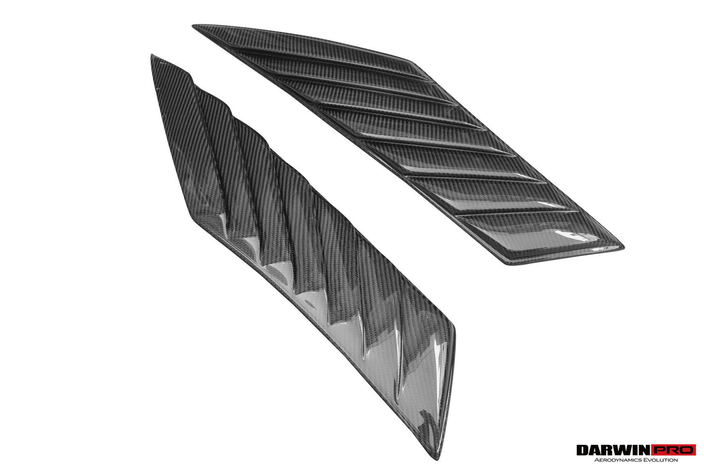 2014-2020 BMW i8 BZK Carbon Fiber Front Fender Vents - DarwinPRO Aerodynamics