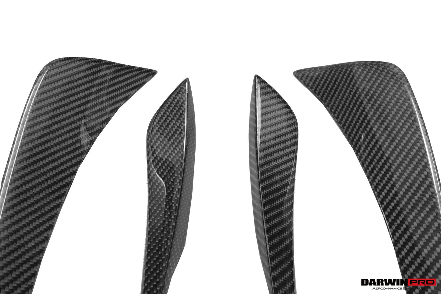2014-2020 BMW i8 BZK Carbon Fiber Rear Canards - DarwinPRO Aerodynamics