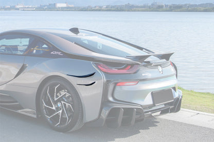 2014-2020 BMW i8 BZK Carbon Fiber Rear Canards - DarwinPRO Aerodynamics