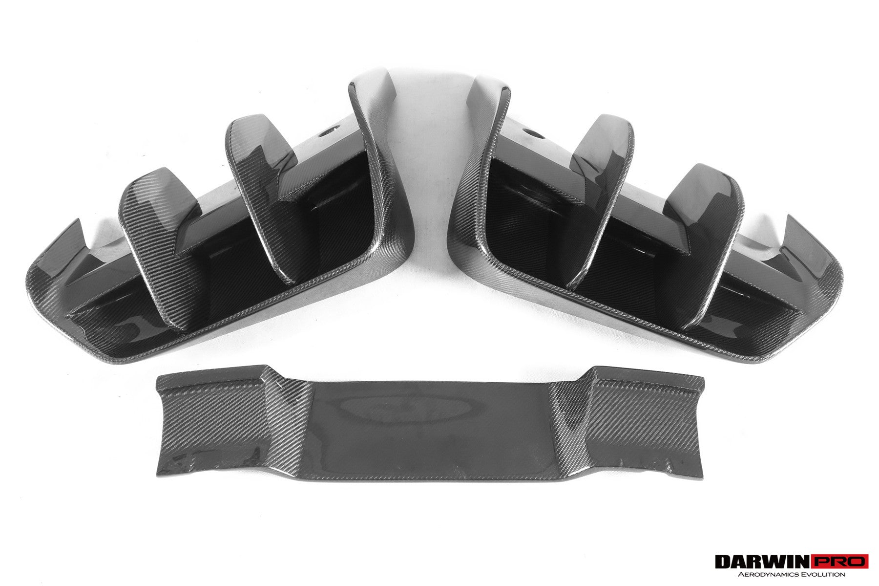 2014-2020 BMW i8 BZK Carbon Fiber Rear Diffuser - DarwinPRO Aerodynamics