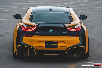 2014-2018 BMW i8 BZK Carbon Fiber Rear Diffuser - DarwinPRO Aerodynamics