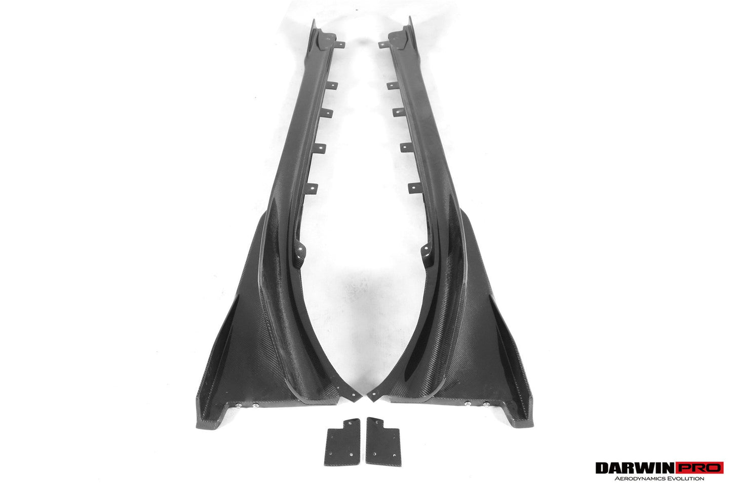 2014-2020 BMW i8 BZK Carbon Fiber Side Skirts - DarwinPRO Aerodynamics