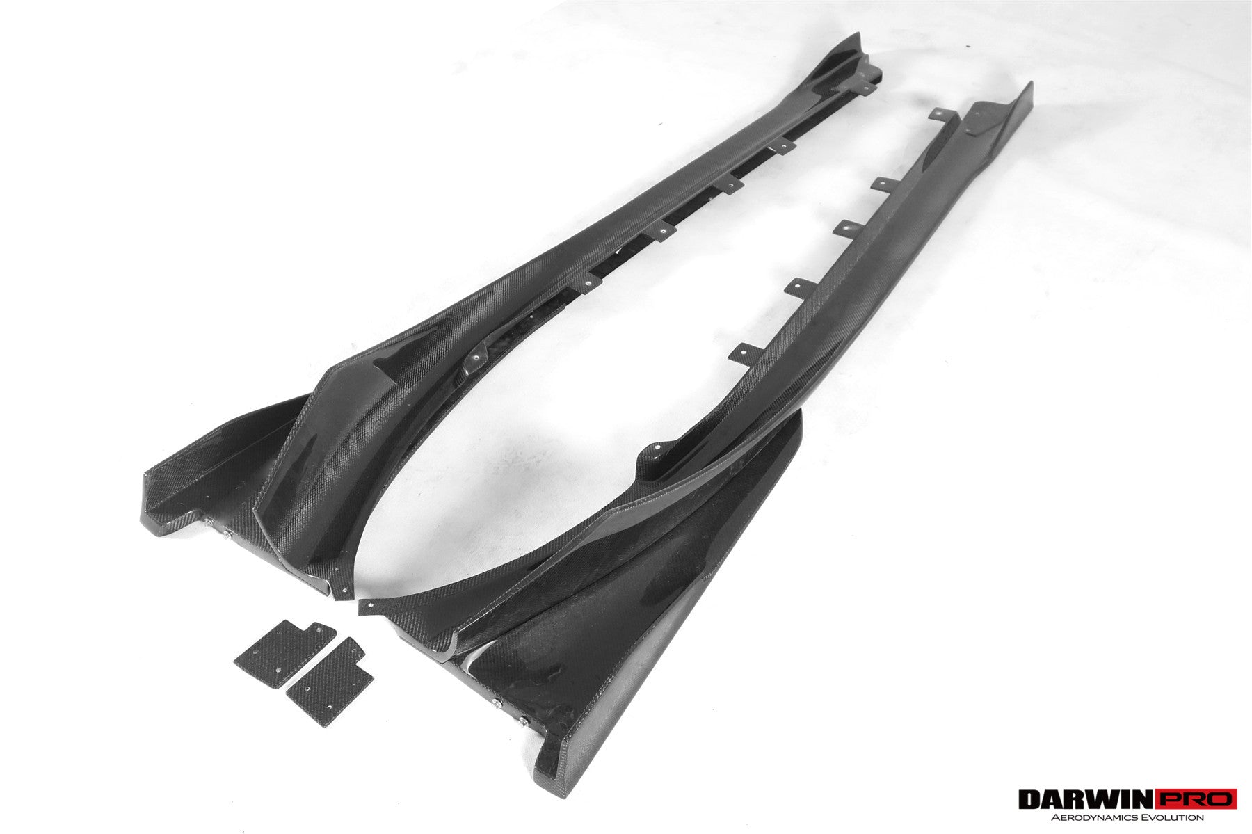 2014-2020 BMW i8 BZK Carbon Fiber Side Skirts - DarwinPRO Aerodynamics