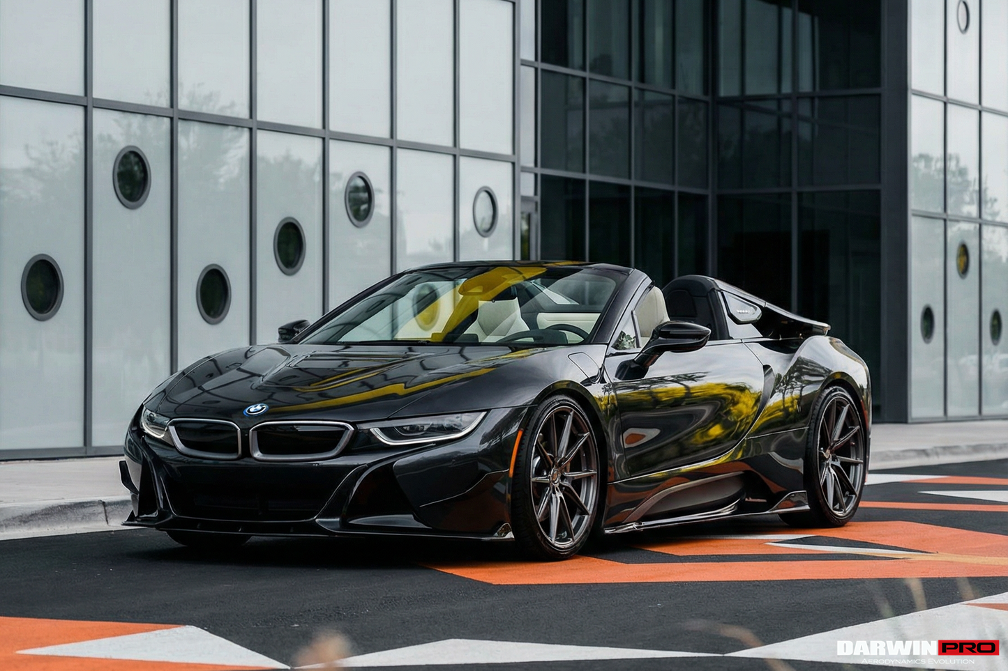 2014-2020 BMW i8 BZK Carbon Fiber Side Skirts - DarwinPRO Aerodynamics