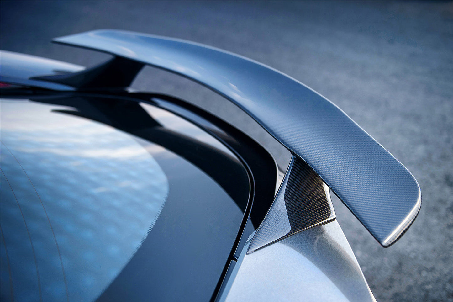 2014-2020 BMW i8 BZK Carbon Fiber Trunk Spoiler - DarwinPRO Aerodynamics
