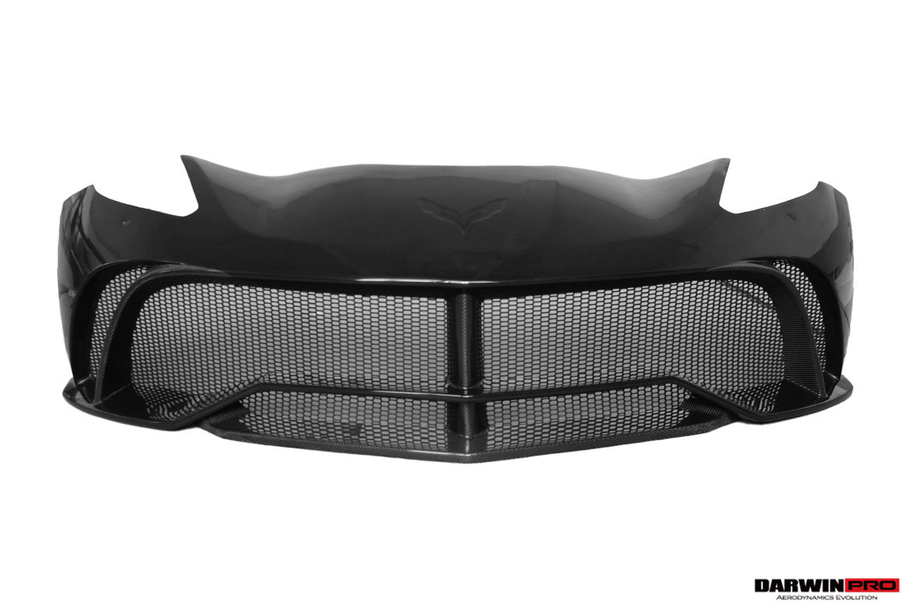 2013-2017 Corvette C7 Z51 BKSS Style Front Bumper - DarwinPRO Aerodynamics