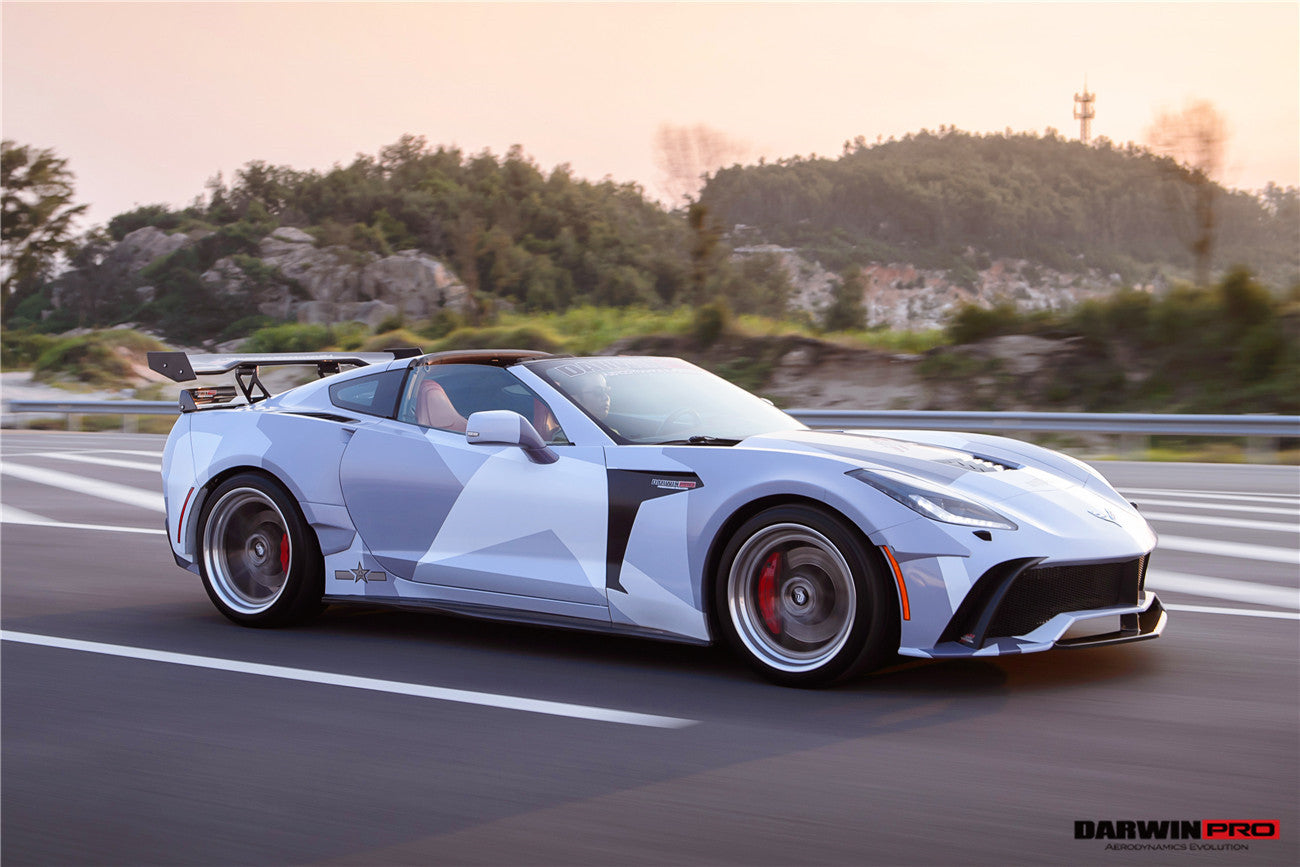 2013-2017 Corvette C7 Z51 BKSS Style Full Wide Body Kit - DarwinPRO Aerodynamics