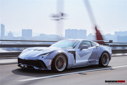 2013-2017 Corvette C7 Z51 BKSS Style Front Bumper - DarwinPRO Aerodynamics