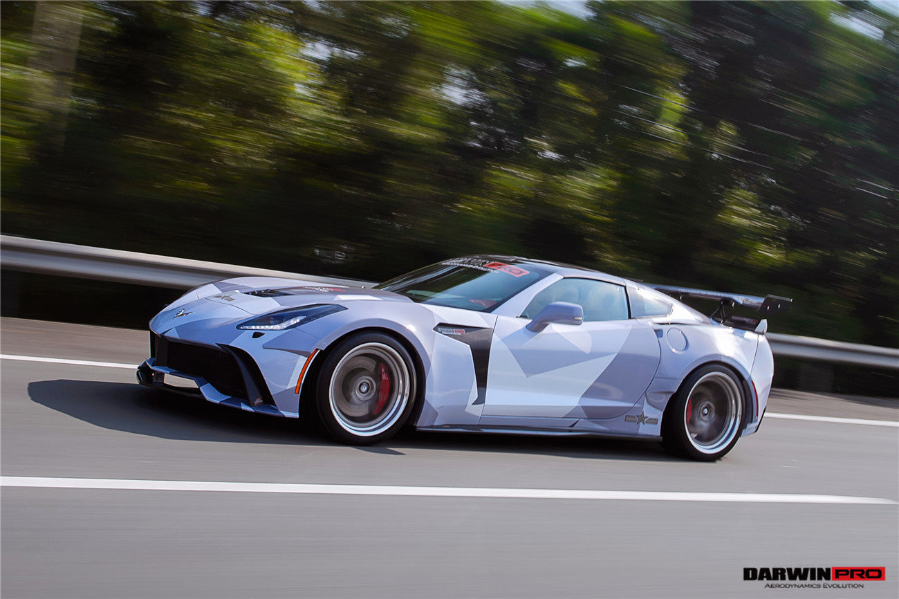 2013-2017 Corvette C7 Z51 BKSS Style Front Bumper - DarwinPRO Aerodynamics
