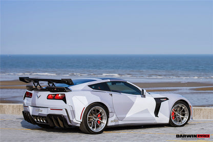 2013-2017 Corvette C7 Z51 BKSS Style Fiber Reinforce Ploymer Wide Rear Fender - DarwinPRO Aerodynamics