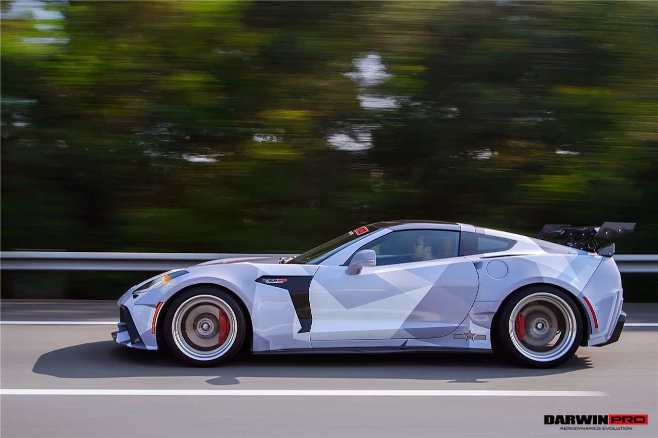 2013-2017 Corvette C7 Z51 BKSS Style Full Wide Body Kit - DarwinPRO Aerodynamics