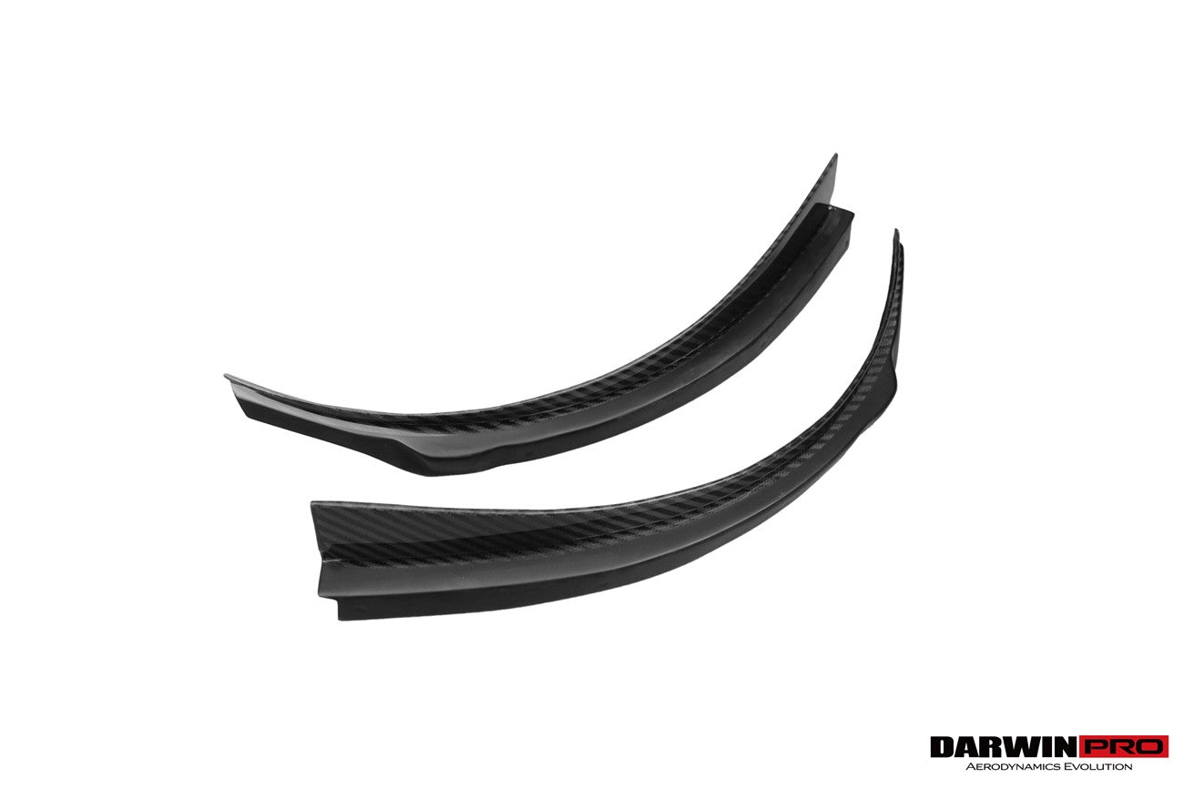 DarwinPRO 2013-2017 Jaguar F-Type Coupe & Convertible IMP Performance Partial Carbon Fiber Front Bumper with Lip - DarwinPRO Aerodynamics