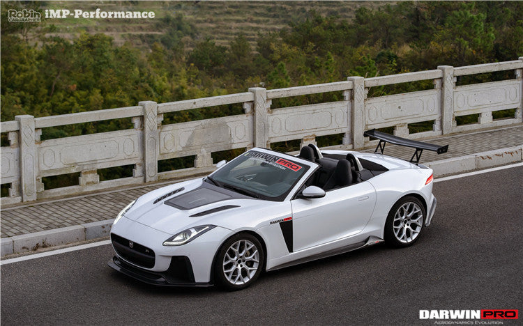 DarwinPRO 2013-2017 Jaguar F-Type Convertible IMP Performance Partial Carbon Fiber Full Body Kit - DarwinPRO Aerodynamics