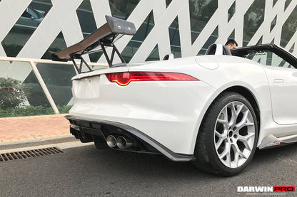 DarwinPRO 2013-2017 Jaguar F-Type Coupe & Convertible IMP Performance Rear Diffuser - DarwinPRO Aerodynamics
