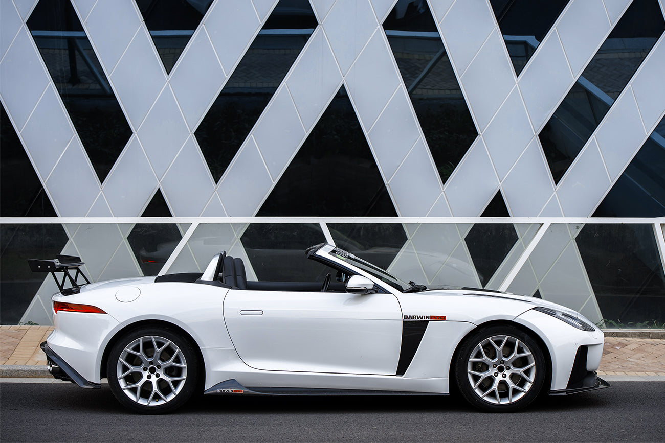DarwinPRO 2013-2017 Jaguar F-Type Convertible IMP Performance Partial Carbon Fiber Full Body Kit - DarwinPRO Aerodynamics