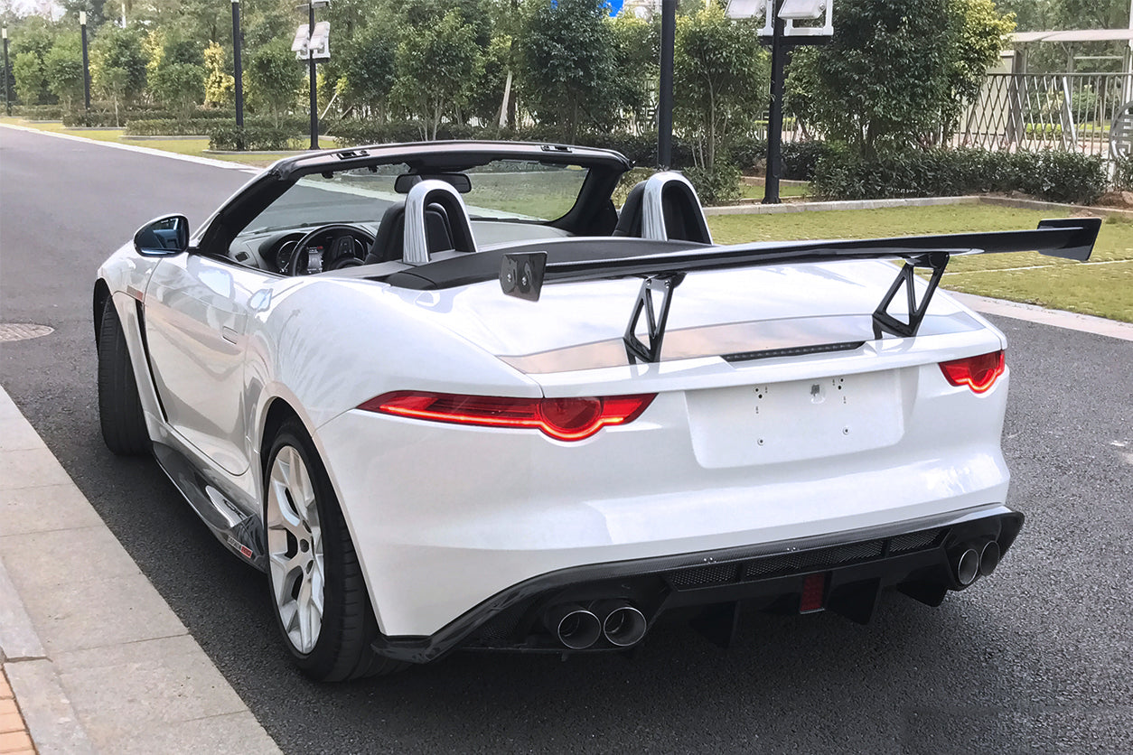 DarwinPRO 2013-2017 Jaguar F-Type Convertible IMP Performance Partial Carbon Fiber Full Body Kit - DarwinPRO Aerodynamics