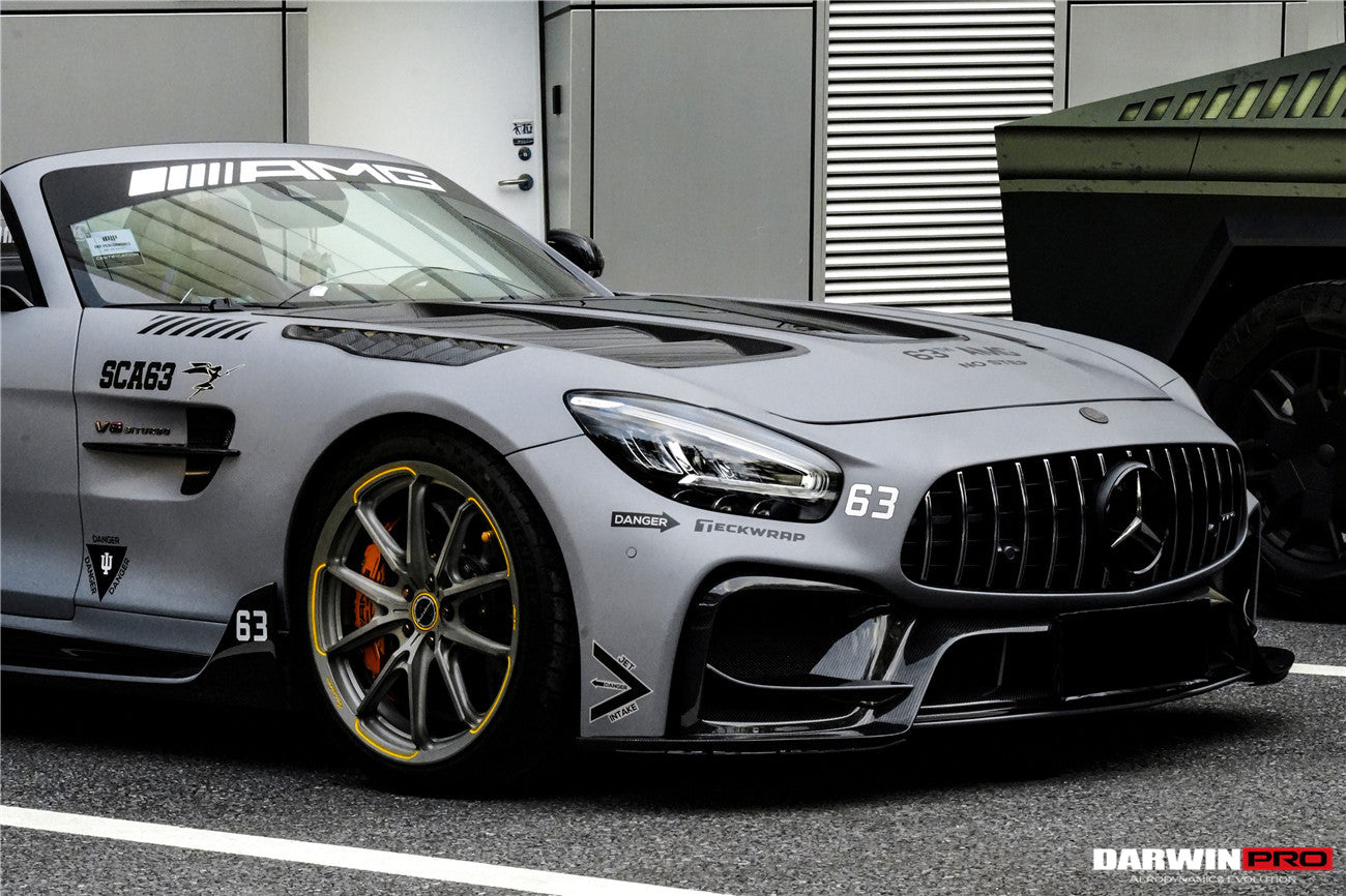 2017-2021 Mercedes Benz AMG GT GTS GTC IMP Performance Partial Carbon Fiber Front Bumper