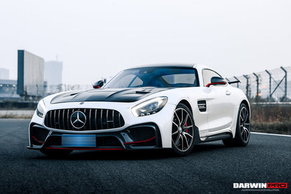 2017-2021 Mercedes Benz AMG GT GTS GTC IMP Performance Partial Carbon Fiber Front Bumper