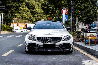 2015-2018 Mercedes Benz W205 C63 & S AMG Coupe IMP Performance Partial Carbon Fiber Full Body Kit - DarwinPRO Aerodynamics