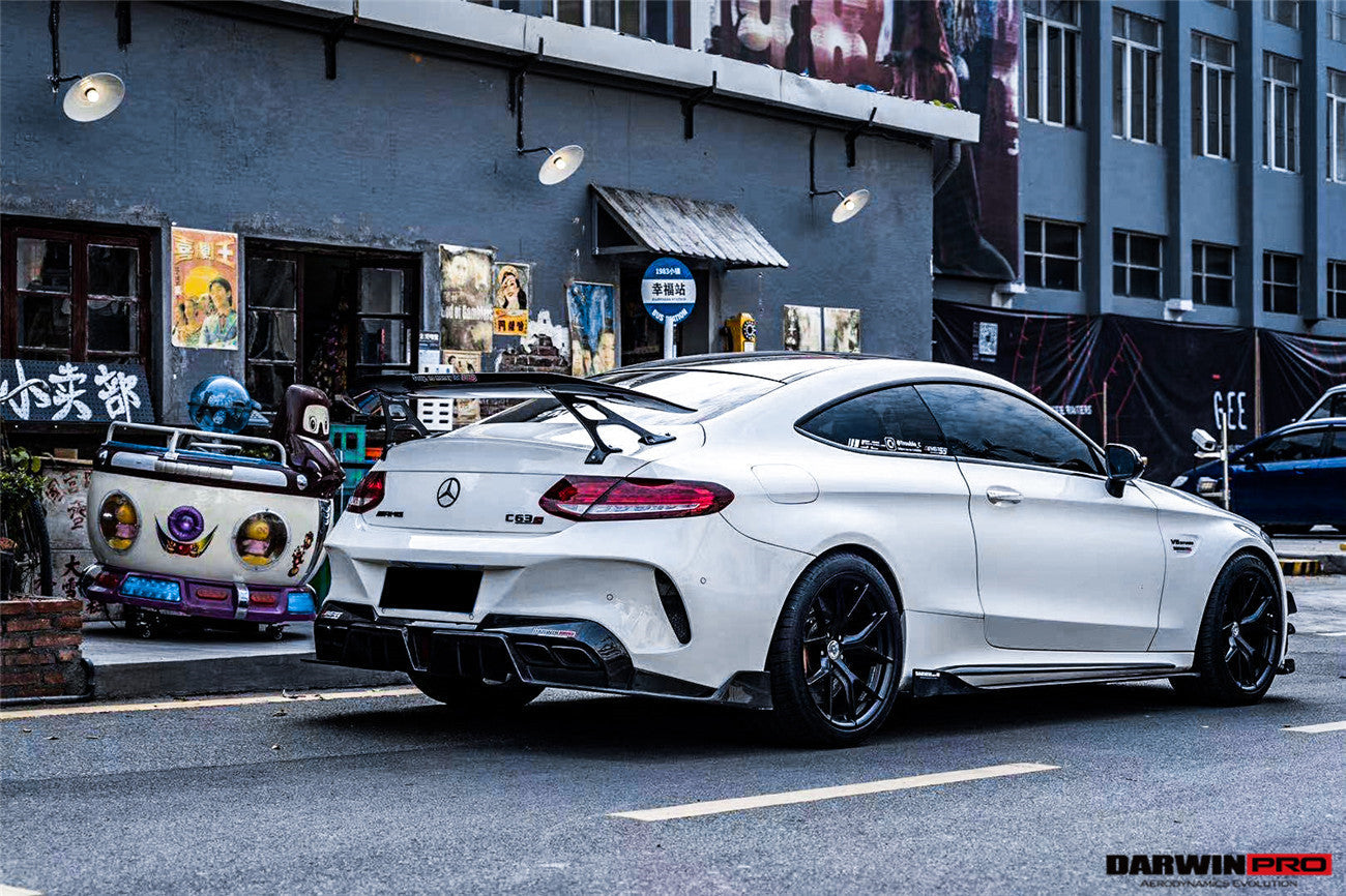 2015-2018 Mercedes Benz W205 C63 & S AMG Coupe IMP Performance Partial Carbon Fiber Full Body Kit - DarwinPRO Aerodynamics