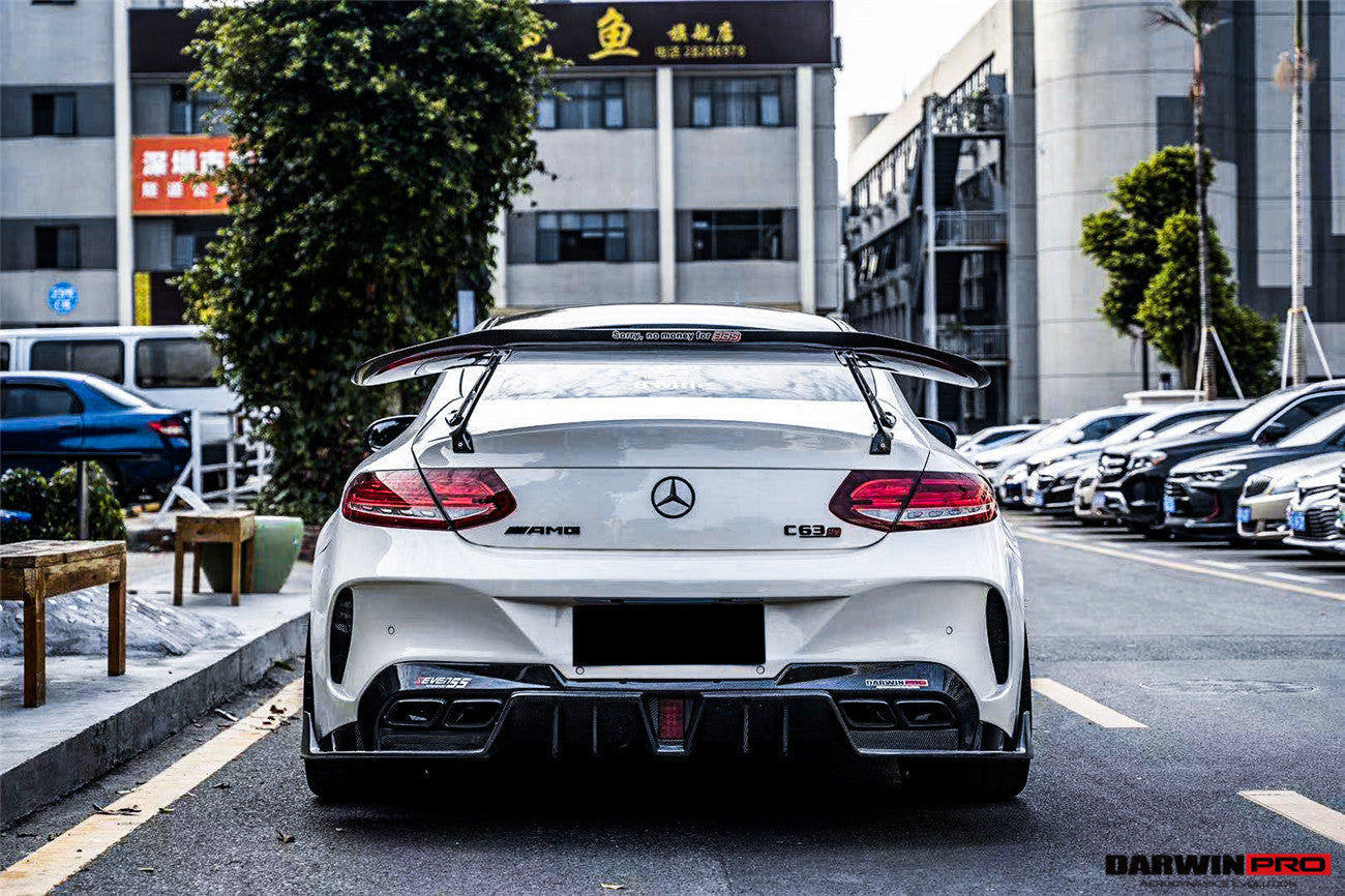 2015-2018 Mercedes Benz W205 C63 & S AMG Coupe IMP Performance Partial Carbon Fiber Full Body Kit - DarwinPRO Aerodynamics