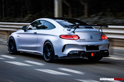 DarwinPRO 2016-2023 Mercedes Benz W205 C Class Coupe IMP Design Rear Bumper | Fit C300, C400, C43AMG - DarwinPRO Aerodynamics